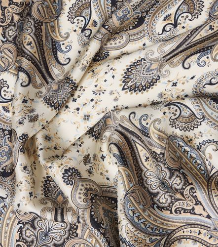 Sciarpa in twill di seta stampata - Etro - Modalova