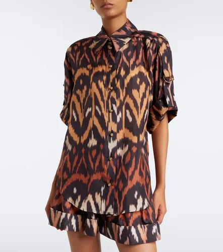Camisa Aster de seda estampada - Zimmermann - Modalova