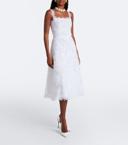 Midikleid aus Guipure-Spitze - Carolina Herrera - Modalova
