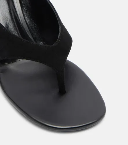 Yaga leather wedge thong sandals - JUDE - Modalova