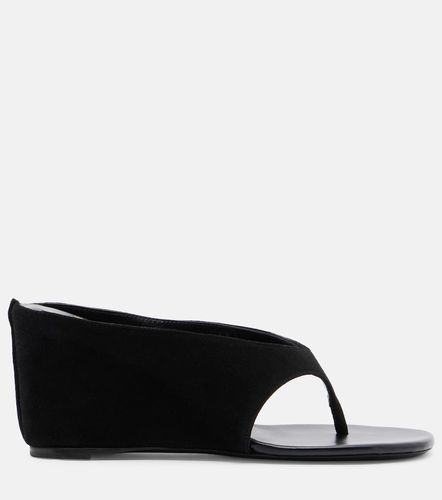 Yaga leather wedge thong sandals - JUDE - Modalova