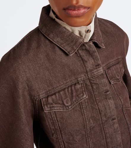Ovalo cropped denim jacket - Jacquemus - Modalova