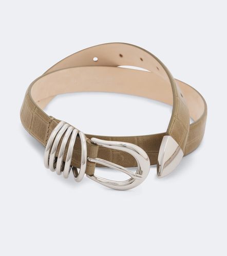 Hollyhock croc-effect leather belt - Dehanche - Modalova
