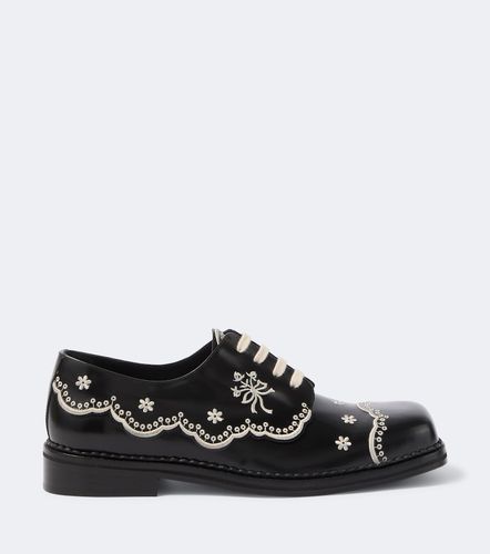 Bestickte Brogues aus Leder - Simone Rocha - Modalova