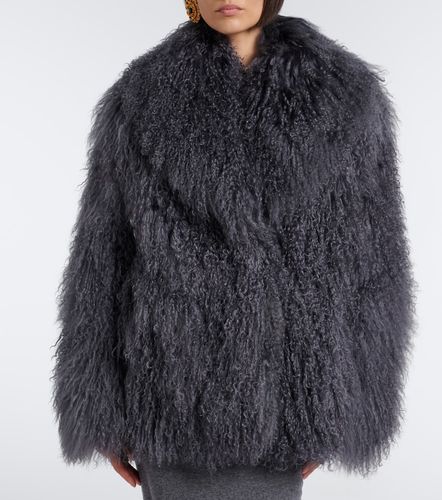 Giacca in shearling oversize - Yves Salomon - Modalova