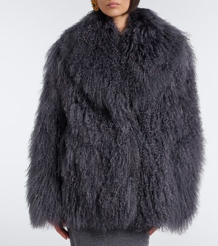 Oversized shearling jacket - Yves Salomon - Modalova