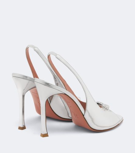 Mules Mini Camelia in pelle - Amina Muaddi - Modalova