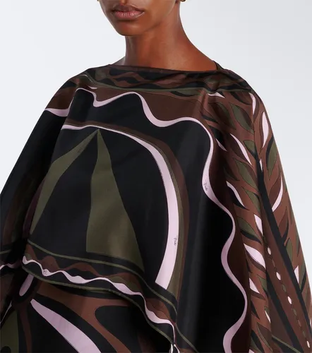 Vestido de fiesta Marmo y Dune de satén de seda - Pucci - Modalova