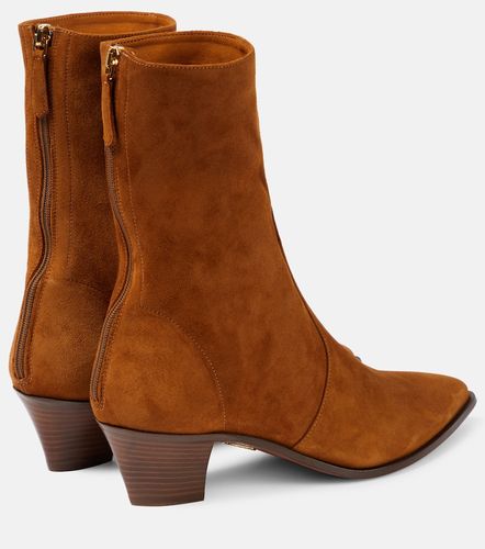 Brunswick suede ankle boots - Aquazzura - Modalova