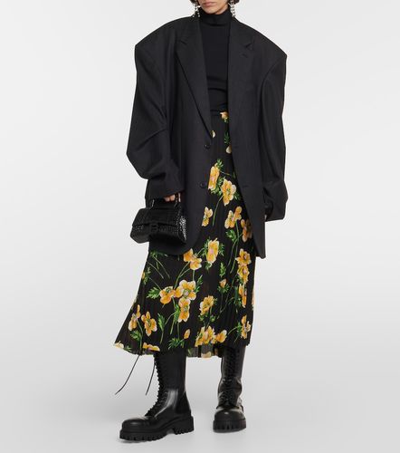 Strike leather lace-up boots - Balenciaga - Modalova