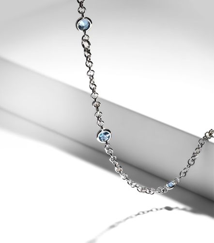 Collana Gravity Estrella in sterling con acquamarina - Spinelli Kilcollin - Modalova