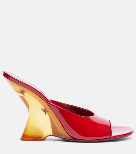 Mules de charol con cuña - Dries Van Noten - Modalova