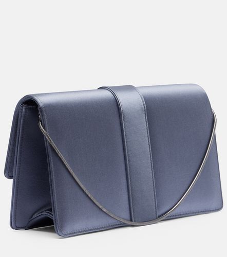 Capri embellished satin clutch - Manolo Blahnik - Modalova