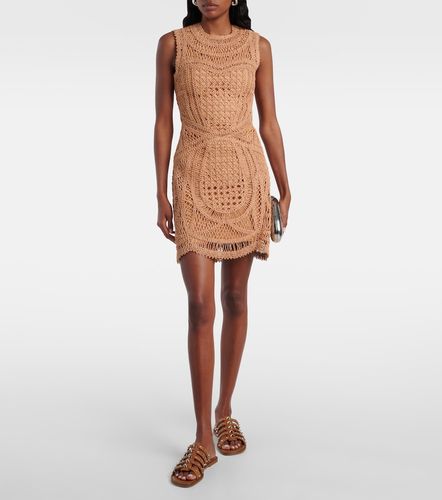 Simkhai Coen raffia-blend minidress - Simkhai - Modalova