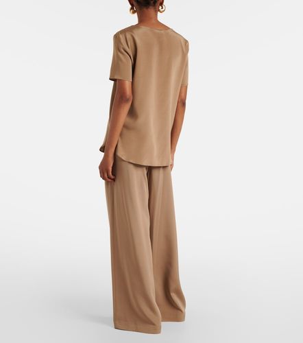 Max Mara Aris silk-blend T-shirt - Max Mara - Modalova