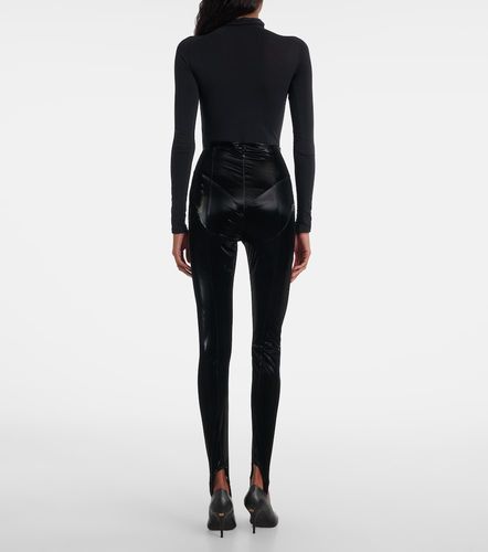 Re/edit high-rise stirrup leggings - Mugler - Modalova