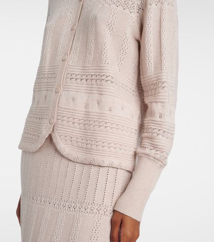 Trio pointelle wool and cashmere cardigan - Eres - Modalova