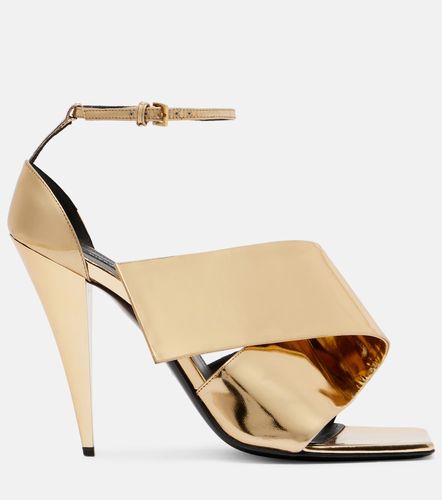 Sandalias Sliced Square 90 de charol - Givenchy - Modalova
