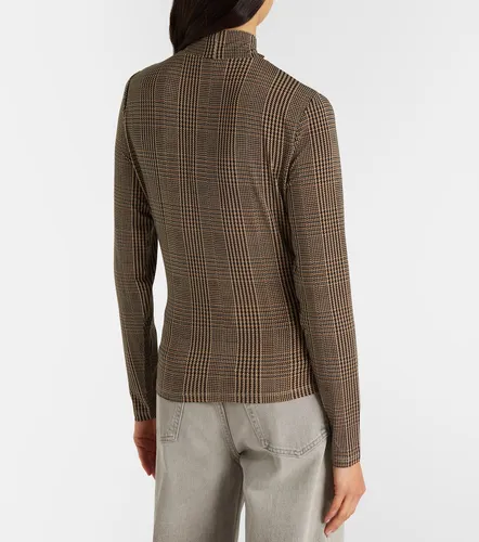 Nate houndstooth jersey top - Veronica Beard - Modalova