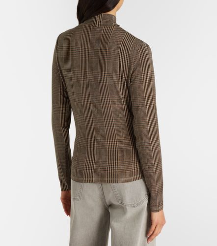 Top Nate de jersey con pata de gallo - Veronica Beard - Modalova