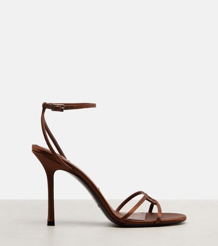 Jimmy Choo Leo 100 satin sandals - Jimmy Choo - Modalova