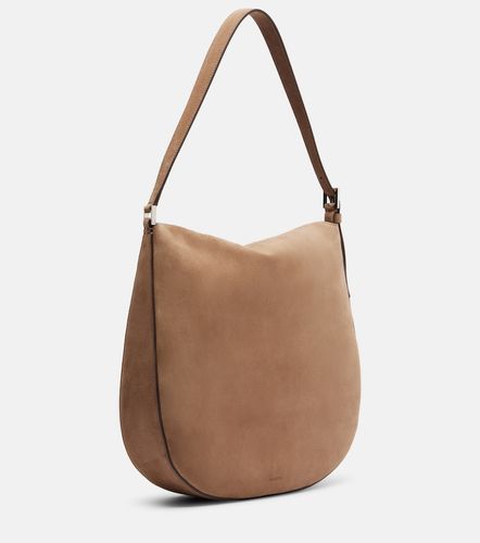 Borsa a spalla Tondo Large in suede - Savette - Modalova