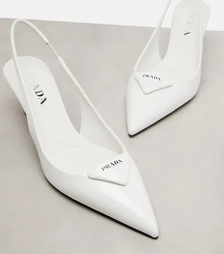 Prada Leather slingback pumps - Prada - Modalova