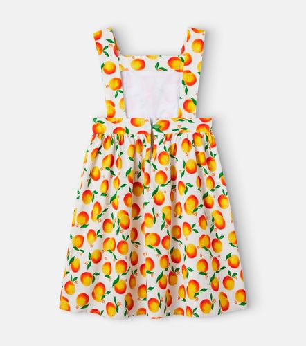 Fábula Vestido Laranjinhas de algodón estampado - Fabula - Modalova