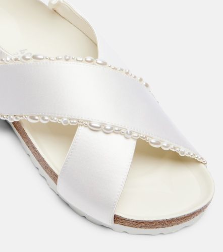 X Danielle Frankel Tulum embellished satin sandals - Birkenstock 1774 - Modalova