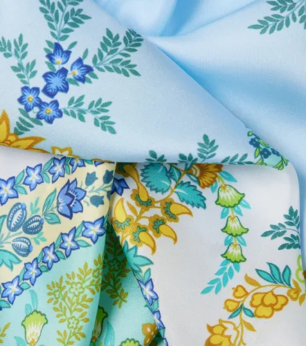 Etro Floral silk twill scarf - Etro - Modalova