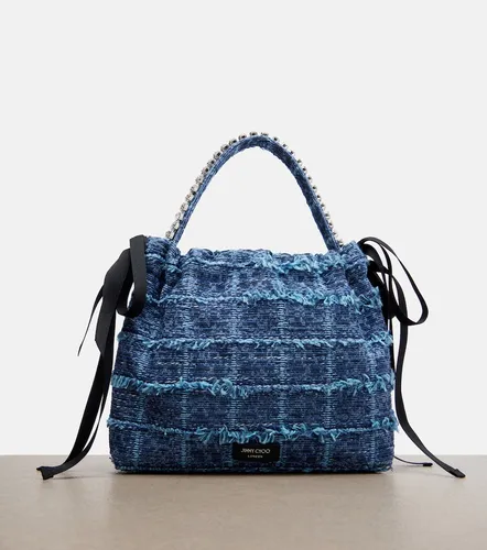 Drawstring Mini embellished top-handle bag - Jimmy Choo - Modalova