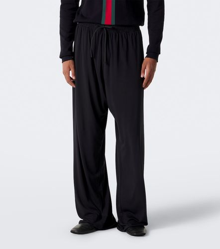 Gucci Jersey wide-leg pants - Gucci - Modalova
