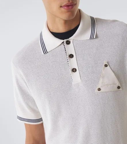 Polo Voilier in seta e cotone a nido d'ape - Jacquemus - Modalova