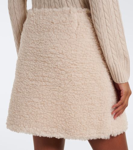 Moncler Minirock aus Teddyfleece - Moncler - Modalova