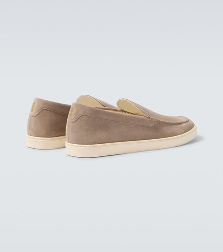 Slip-on Chevron in suede - Brunello Cucinelli - Modalova