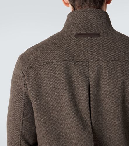 Giacca blouson in lana e cashmere - Zegna - Modalova