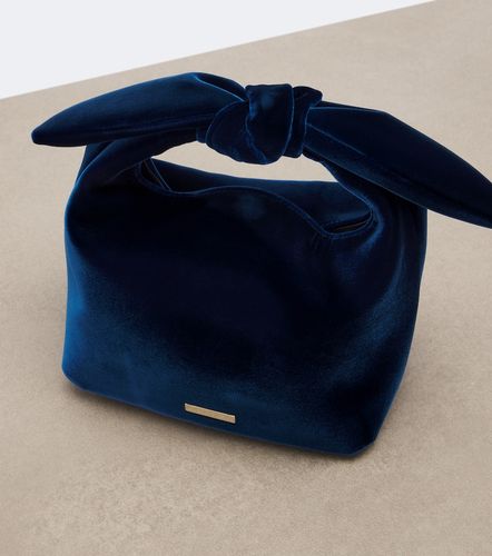 Bolso Bow Tie Mini de terciopelo - Aquazzura - Modalova