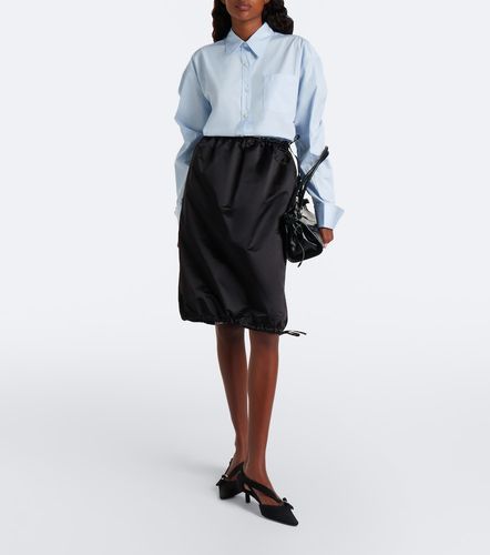 Prada Falda midi de satén de seda - Prada - Modalova