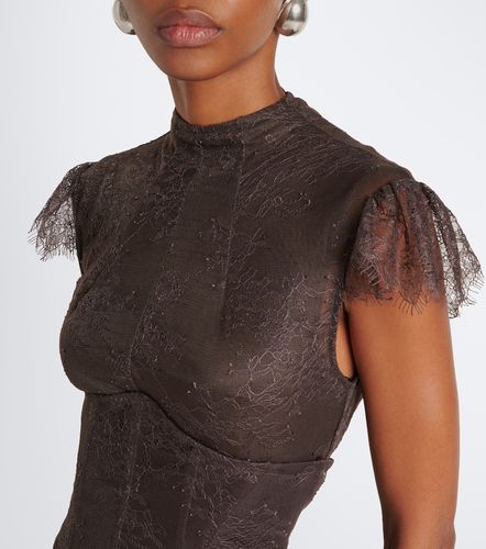 Bustier-Robe Zephyra aus Tüll mit Spitze - De La Vali - Modalova
