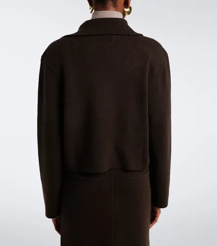 Cropped wool and cashmere jacket - Jardin des Orangers - Modalova