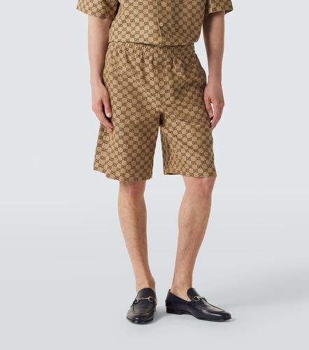 Gucci Shorts de lona GG - Gucci - Modalova