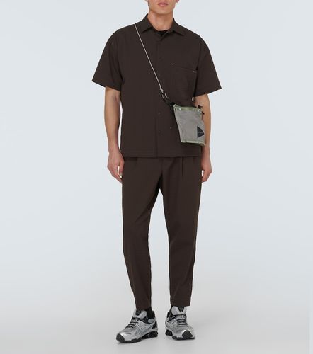 Pantaloni regular in seersucker - And Wander - Modalova