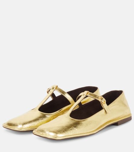Zapatos planos Square T-Strap de piel - The Row - Modalova