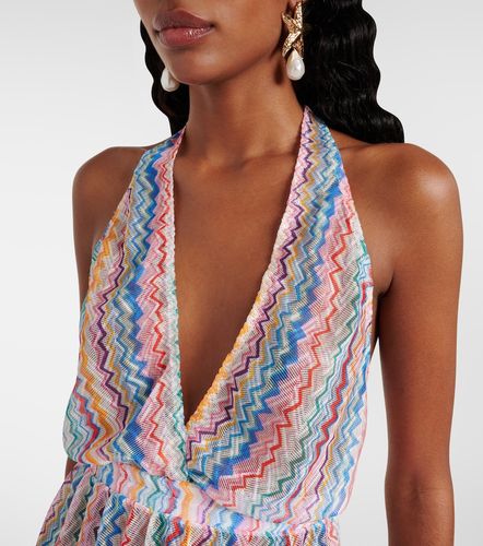 Miniabito a zig-zag con scollo all’americana - Missoni - Modalova