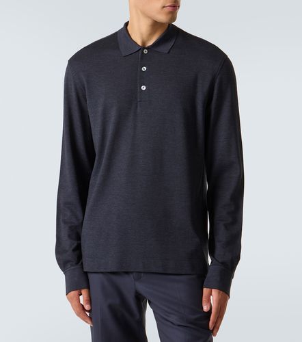 Zegna Polo in cotone e seta - Zegna - Modalova
