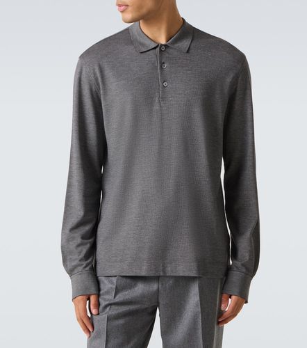 Zegna Polo in cotone e seta - Zegna - Modalova