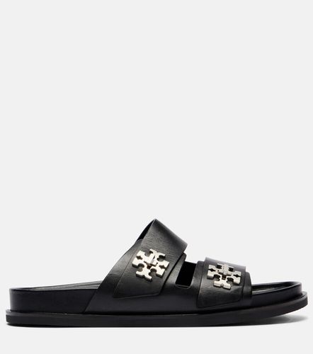 Tory Burch Turnlock leather slides - Tory Burch - Modalova