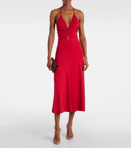 Abito midi in jersey - Victoria Beckham - Modalova