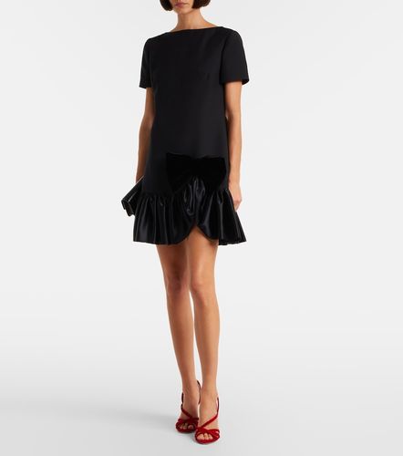 Crepe Couture ruffled minidress - Valentino Garavani - Modalova