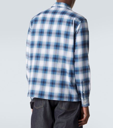 Camicia in flanella di cotone a quadri - JW Anderson - Modalova